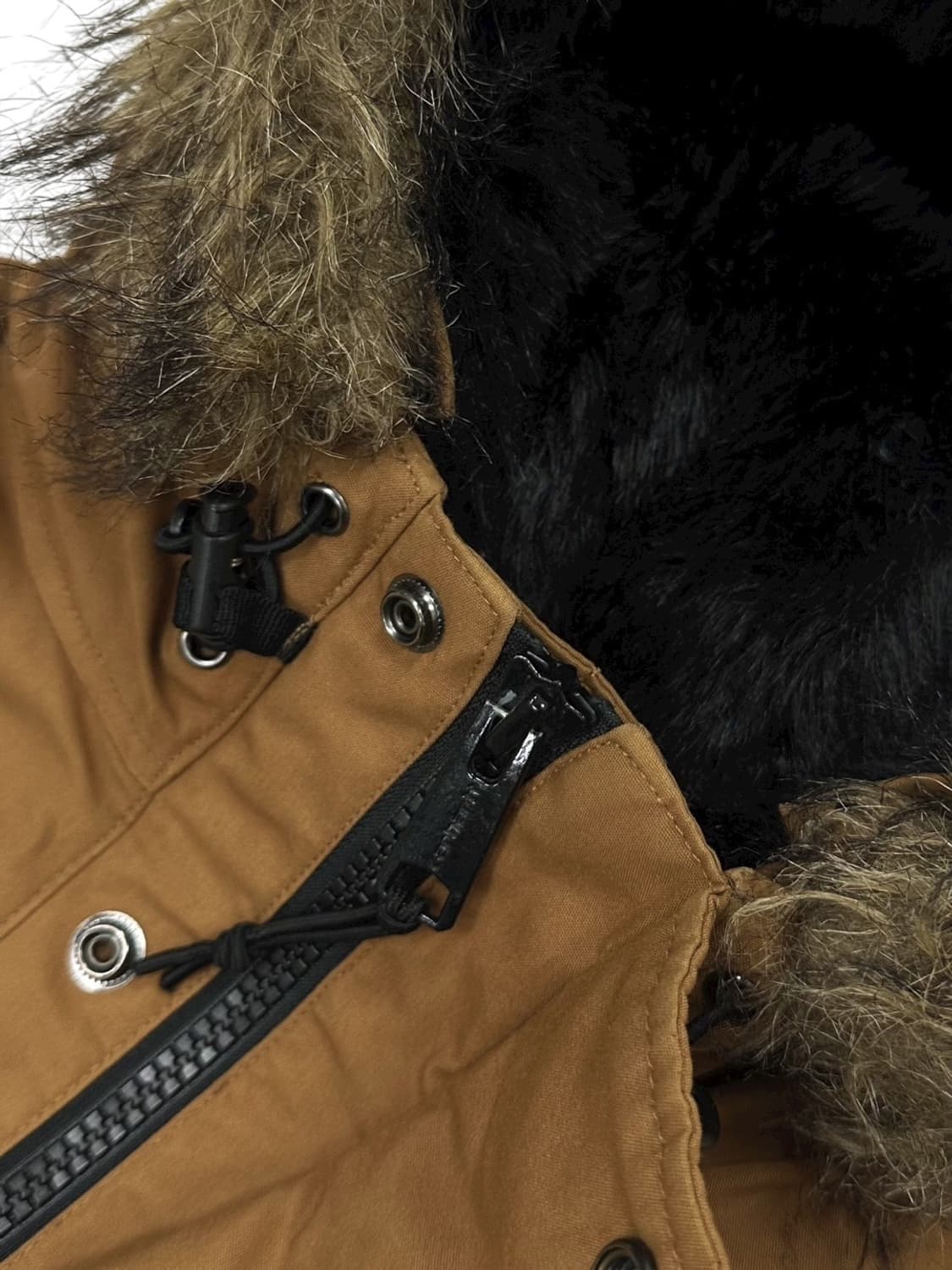 칼하트 트래퍼 파카 베이지 (M~L) 상품이미지3