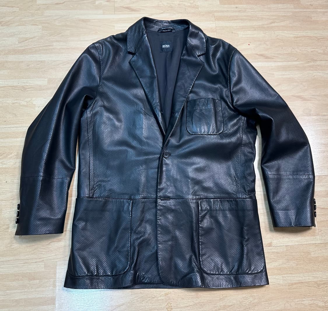 휴고보스 남성 양가죽 자켓 상품이미지1