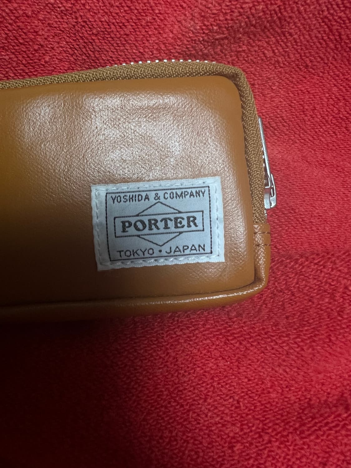 요시다 포터 프리스타일 멀티 코인 케이스 카멜 상품이미지2