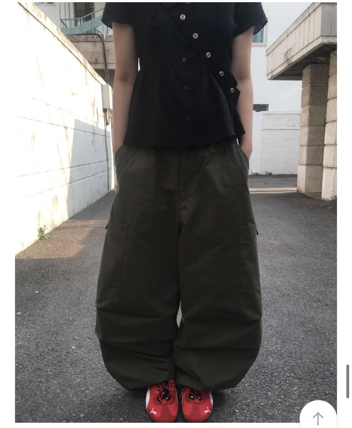 카고팬츠(카키) 상품이미지1
