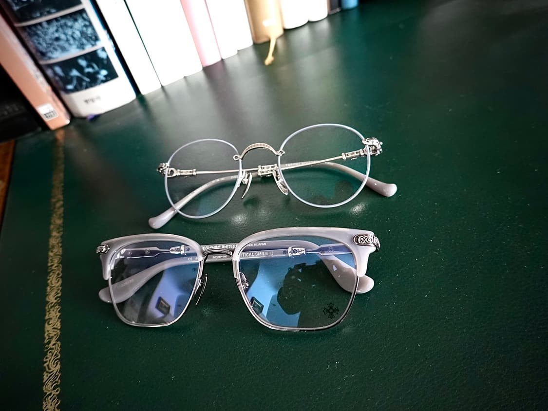 크롬하츠 버티컬스마일2 BSG/GM 안경 상품이미지9