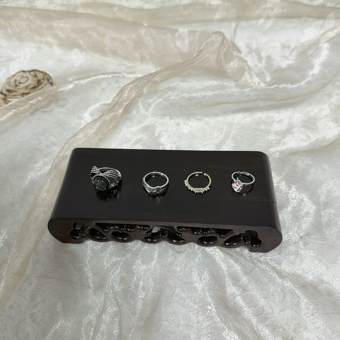 빈티지 에나멜 오리엔탈 반지 세트 상품이미지2