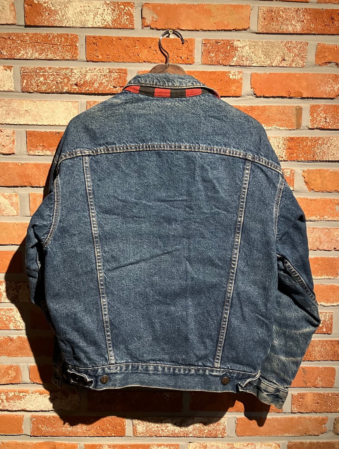 80s USA 빈티지 리바이스 버팔로 안감 3세대 데님 자켓 상품이미지6