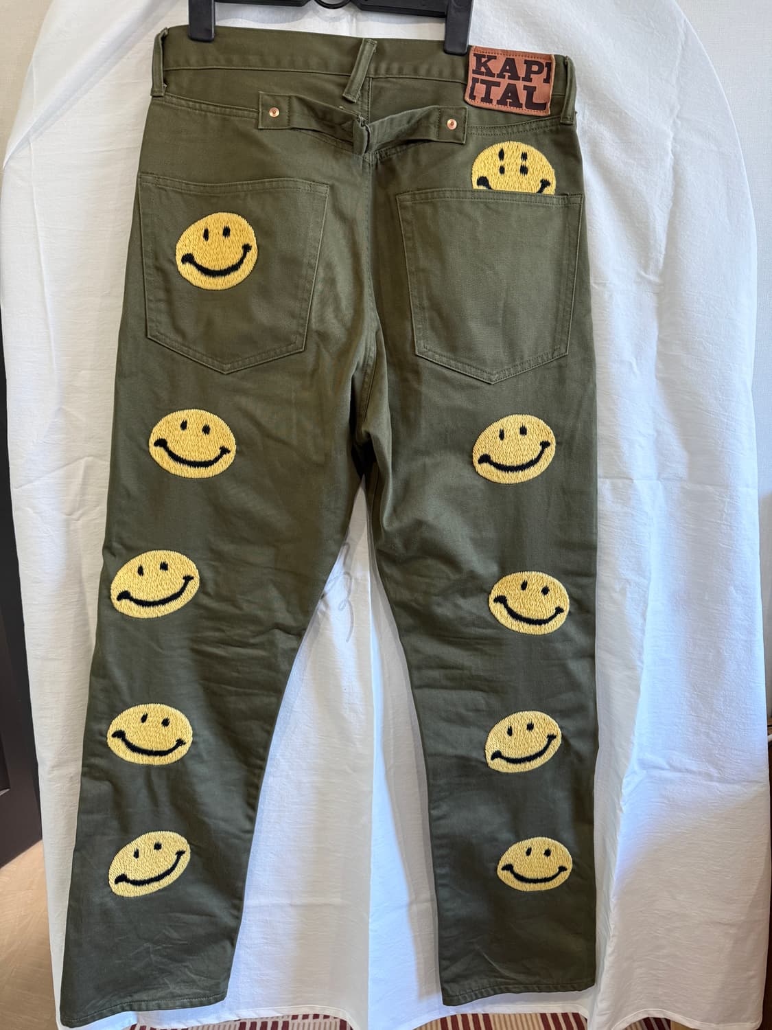 캐피탈 오카빌리 스마일 팬츠 카키 34 상품이미지4