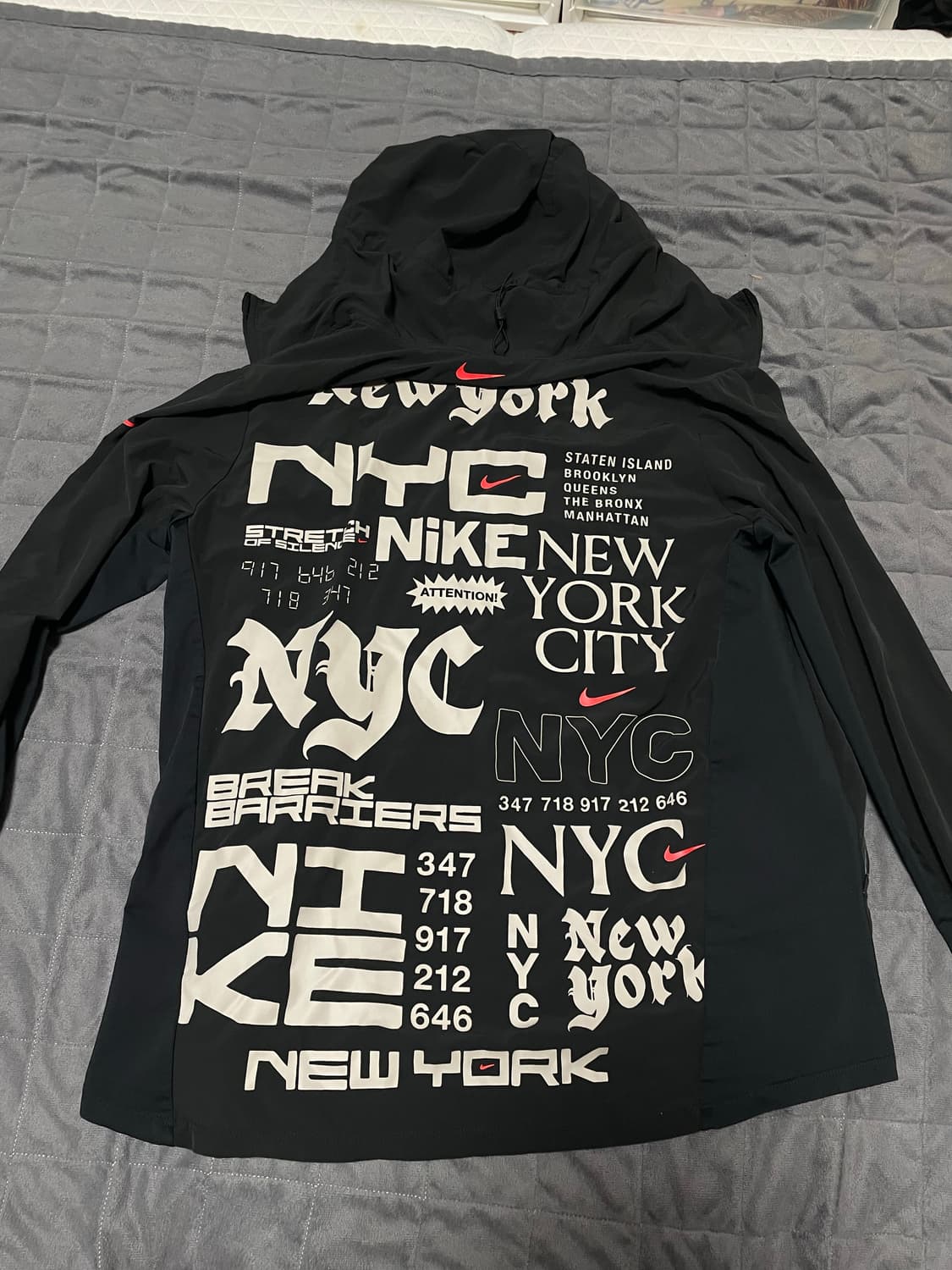 2018 나이키 NYC 마라톤 드라이핏 러닝 자켓  상품이미지4