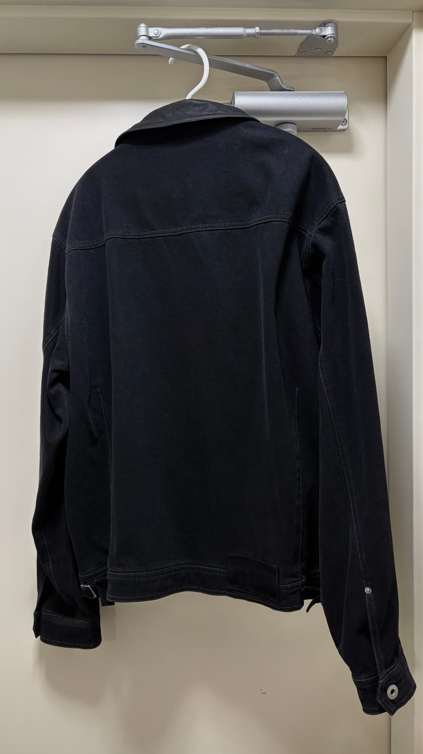 폴리테루 레더 칼라 트러커 자켓[2] 상품이미지2