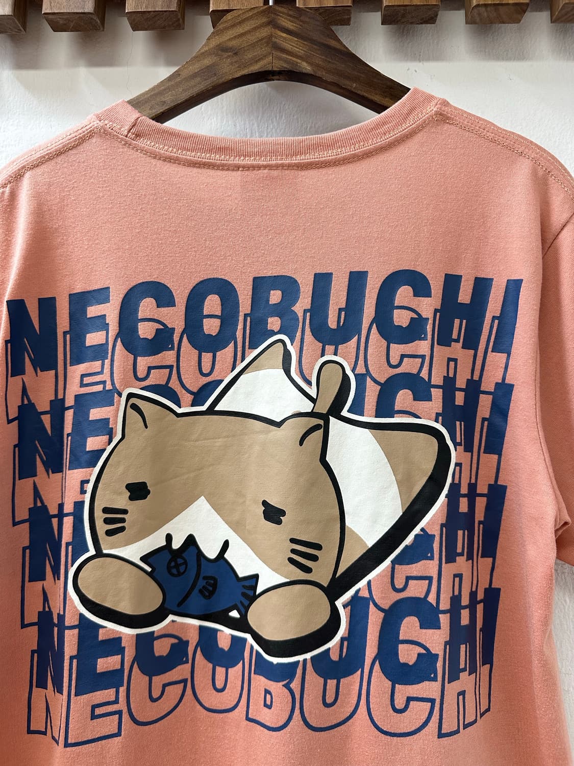 일본빈티지 NEKOBUCHI-SAN 네코부치산 더스티로즈 그래픽 티셔츠 상품이미지2
