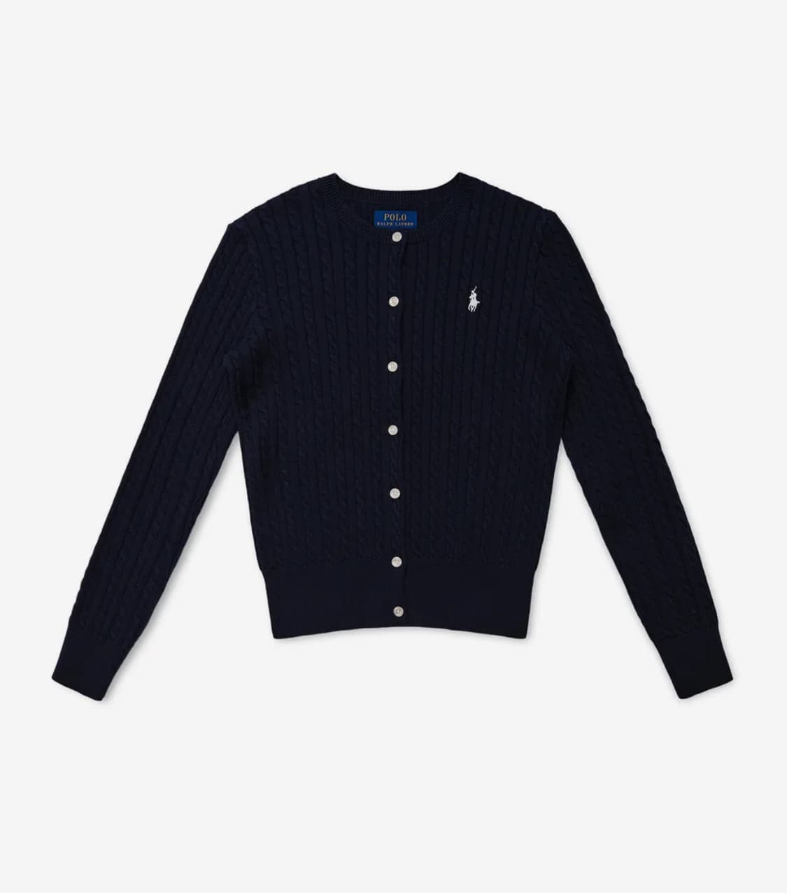 폴로 가디건 네이비 상품이미지2