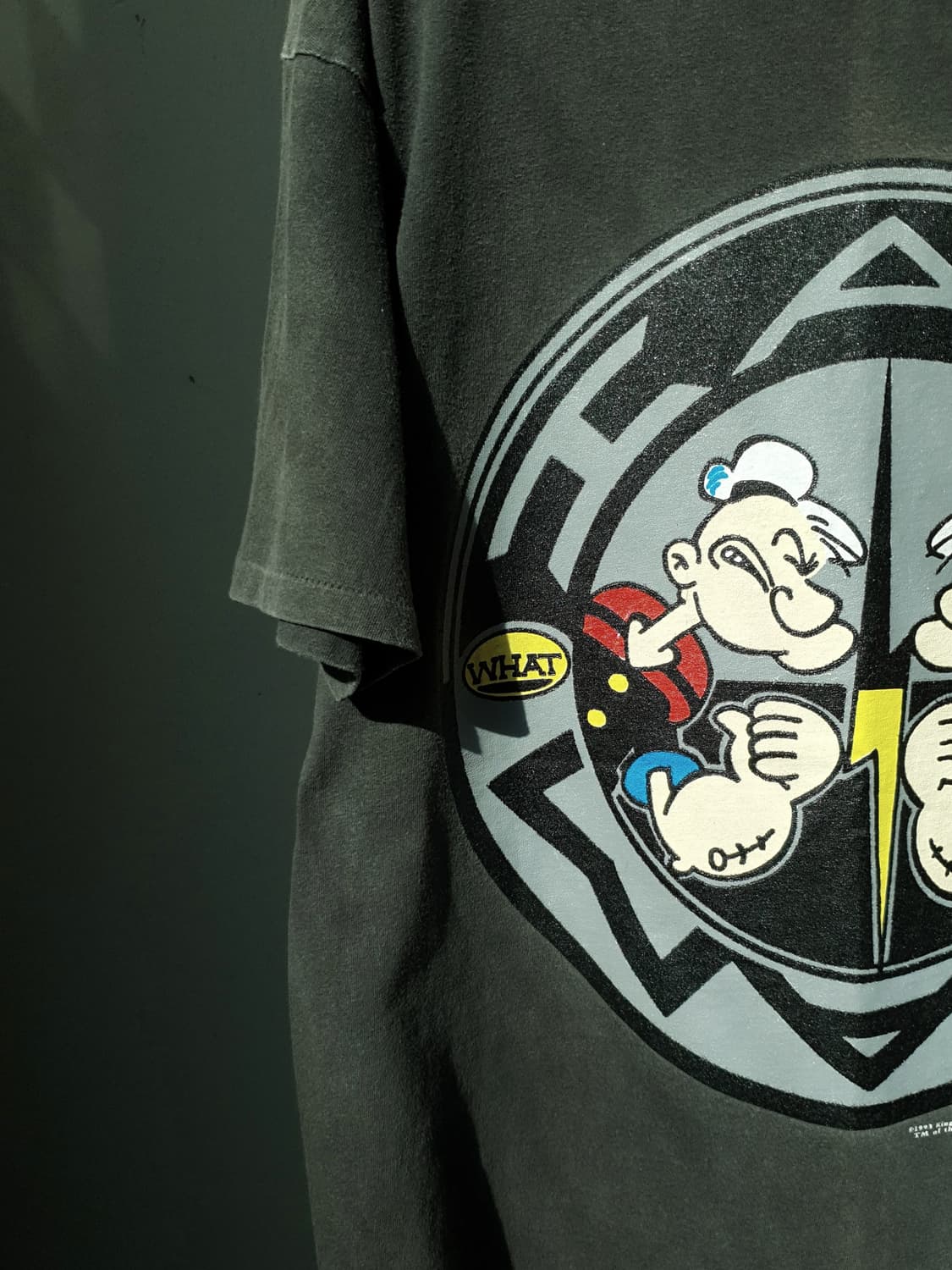 90s Lightning Bolt "Popeye" print tee 상품이미지5