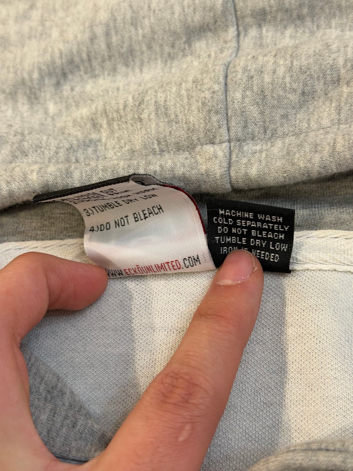 00s 에코 언리미티드 올드스쿨 힙합 후드집업 상품이미지4