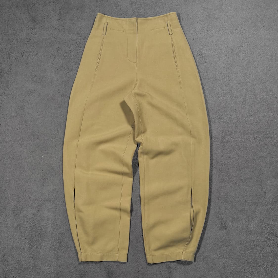 RECTO 렉토 벌룬핏 코튼 절개 팬츠 상품이미지1