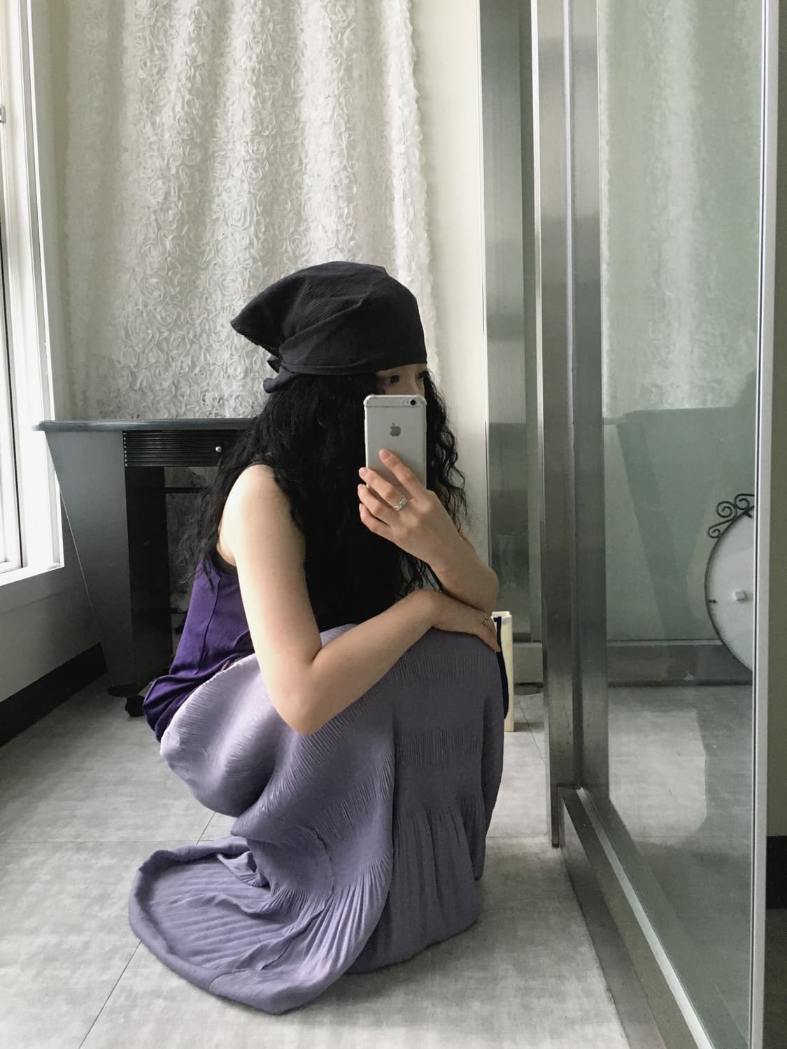 shirring long skirt 상품이미지3