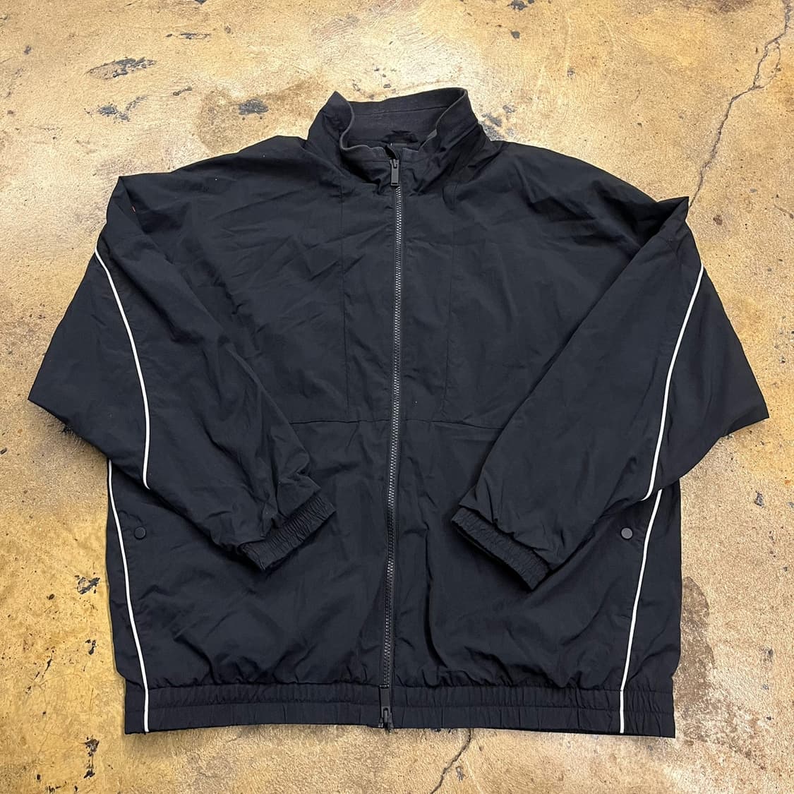 [정품/L] 아디다스 블랙 라인 포인트 바람막이 점퍼 b10 상품이미지2