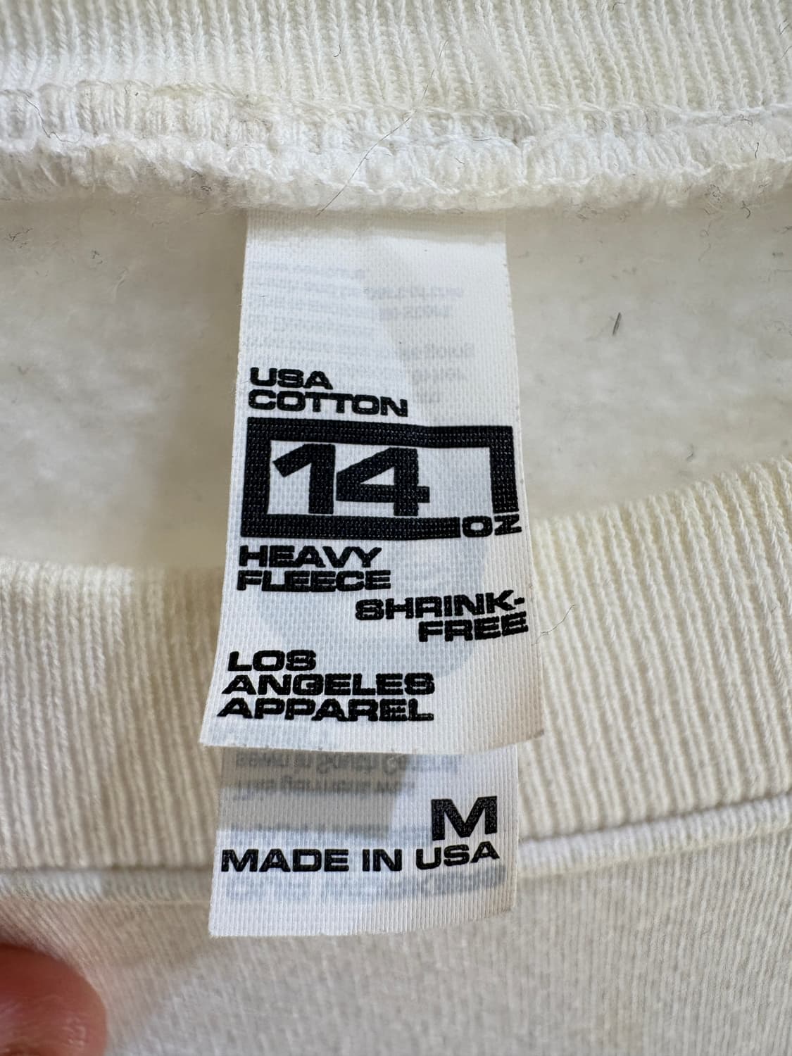 LOS ANGELES APPAREL (Made in USA) 맨투맨 상품이미지6