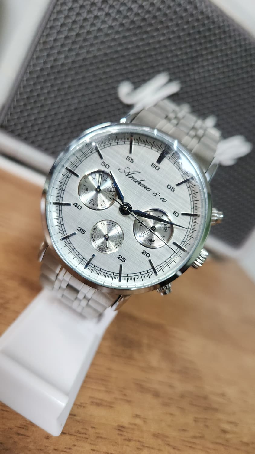 # 앤드류앤코 멀티펑션 남성명품시계 급처 / 남성메탈시계 상품이미지1