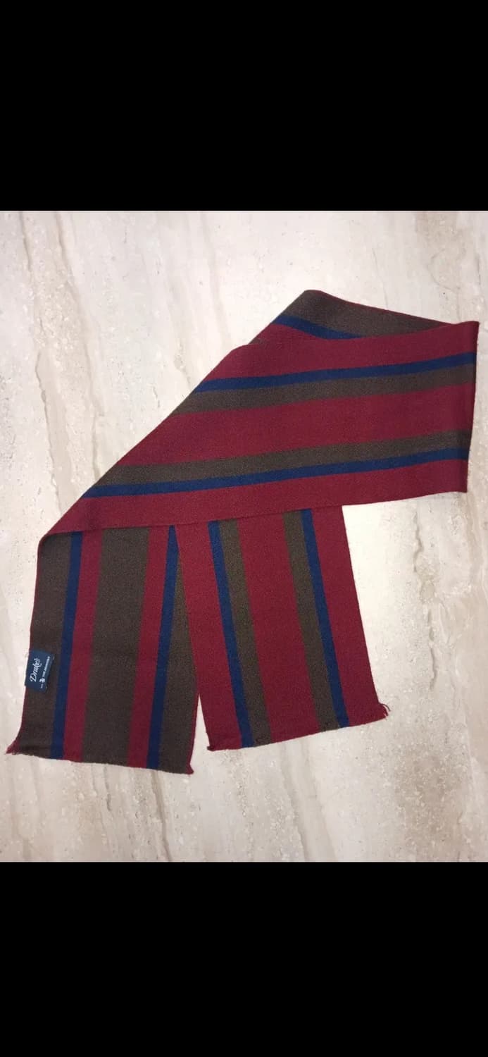 Drake's THE ARMOURY EDITION WOOL SCARF 상품이미지1