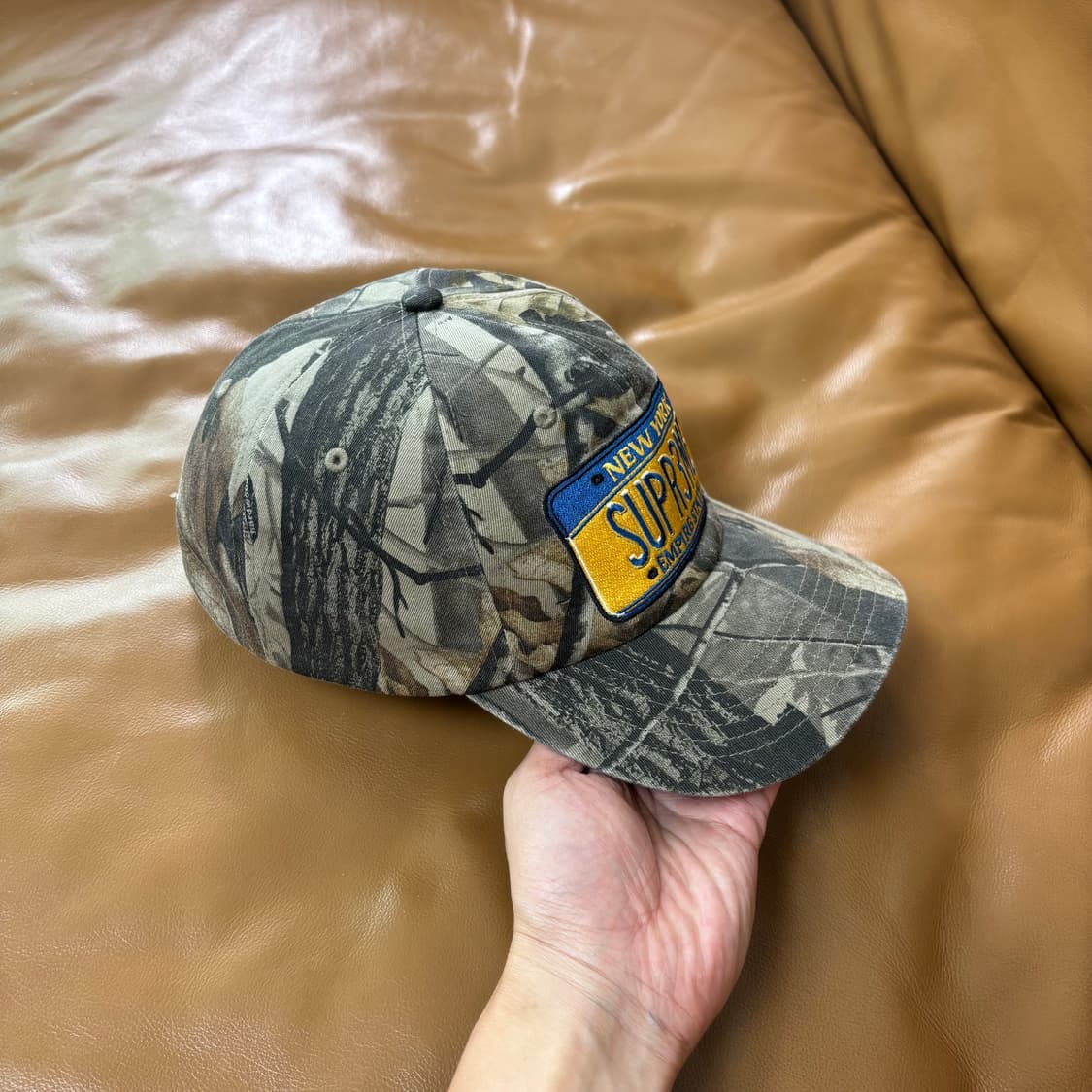 Supreme 슈프림 라이센스 리얼 카모 6패널 볼캡 모자 (Camo) 상품이미지3