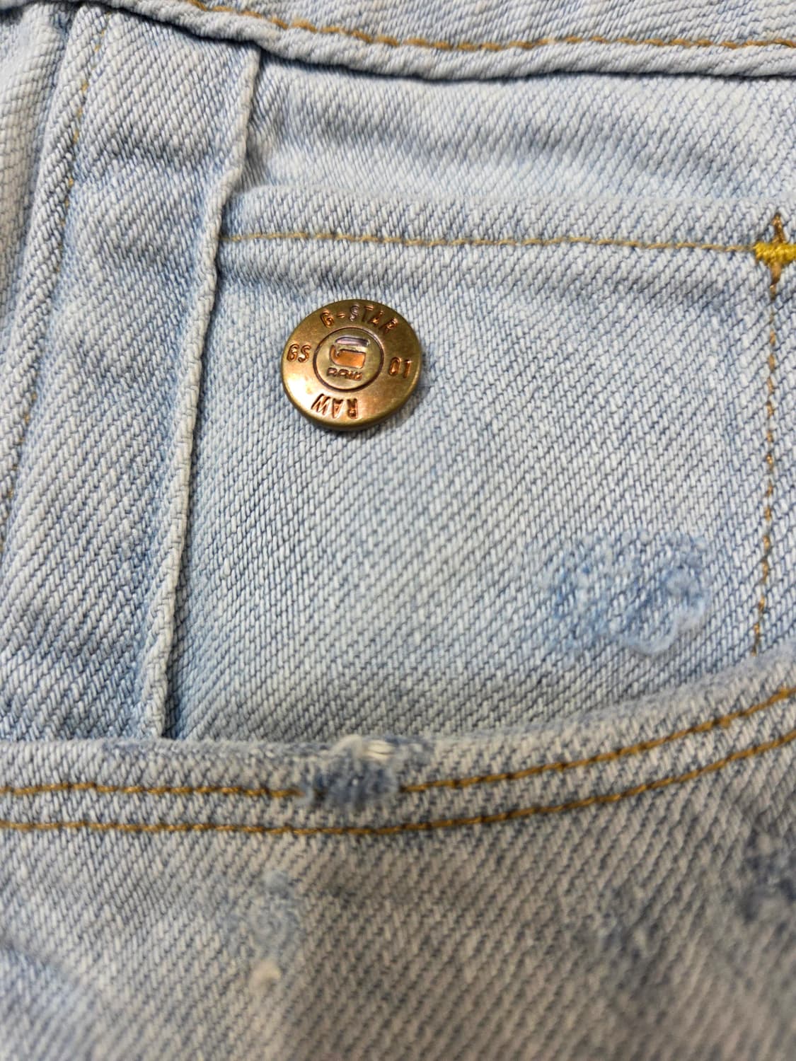 G스타 RAW 데님 미니스커트(26)스판 상품이미지3