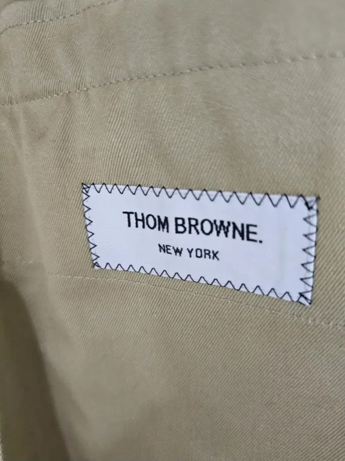 톰브라운 정품 트라이콧 사선 삼선 쟈켓(1사이즈/95~100) 상품이미지8