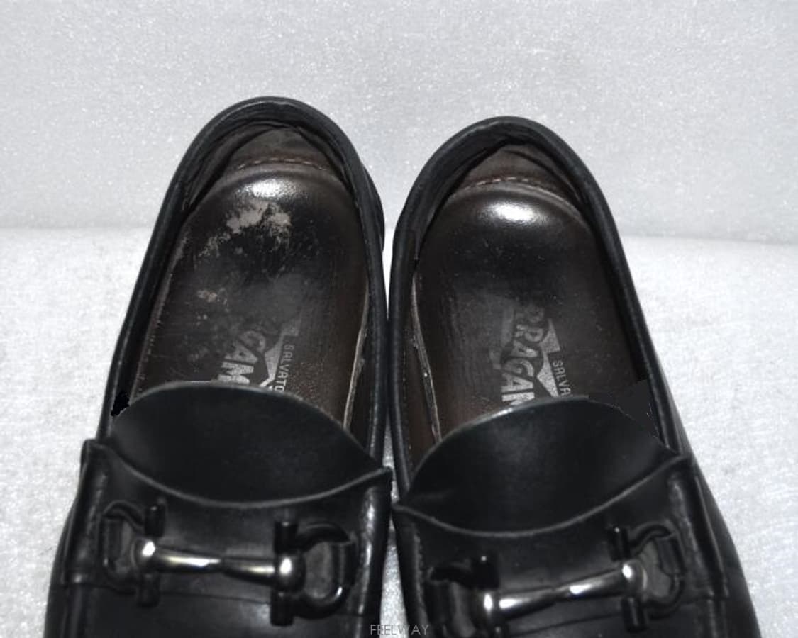 페레가모/남성간치니가죽로퍼(사이즈260)정품 상품이미지7