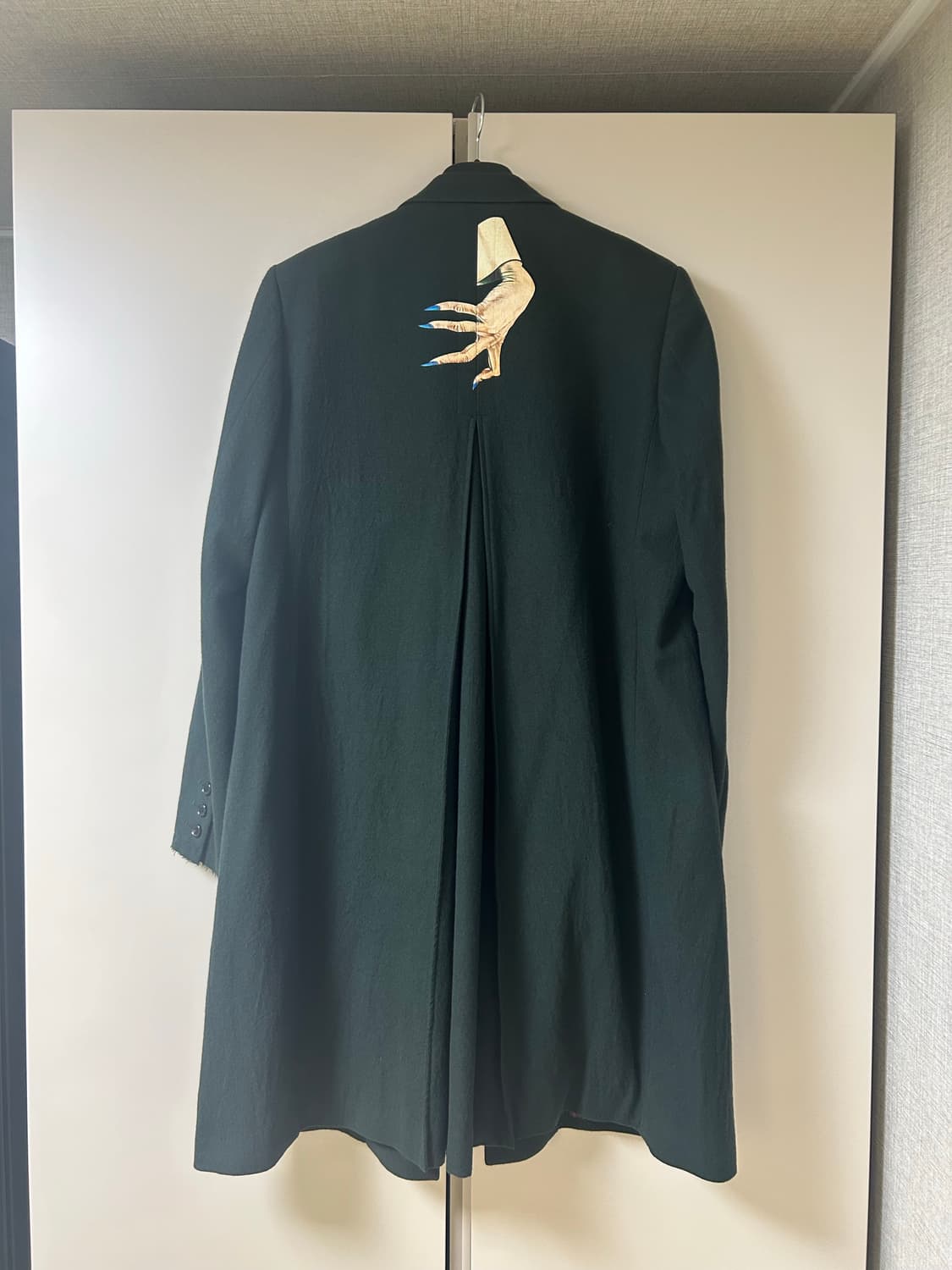 언더커버 디핸드 코트 다크그린 상품이미지3