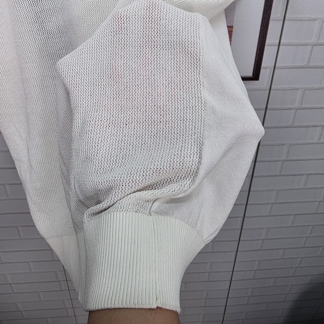 2023년 파리게이츠 자카드 골프 반팔 니트 티셔츠 100 5사이즈 상품이미지9