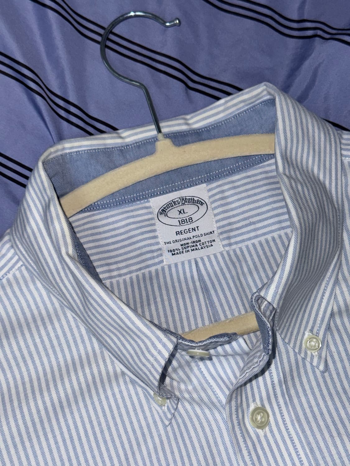 브룩스브라더스 스트라이프 리젠트 와이셔츠 상품이미지3
