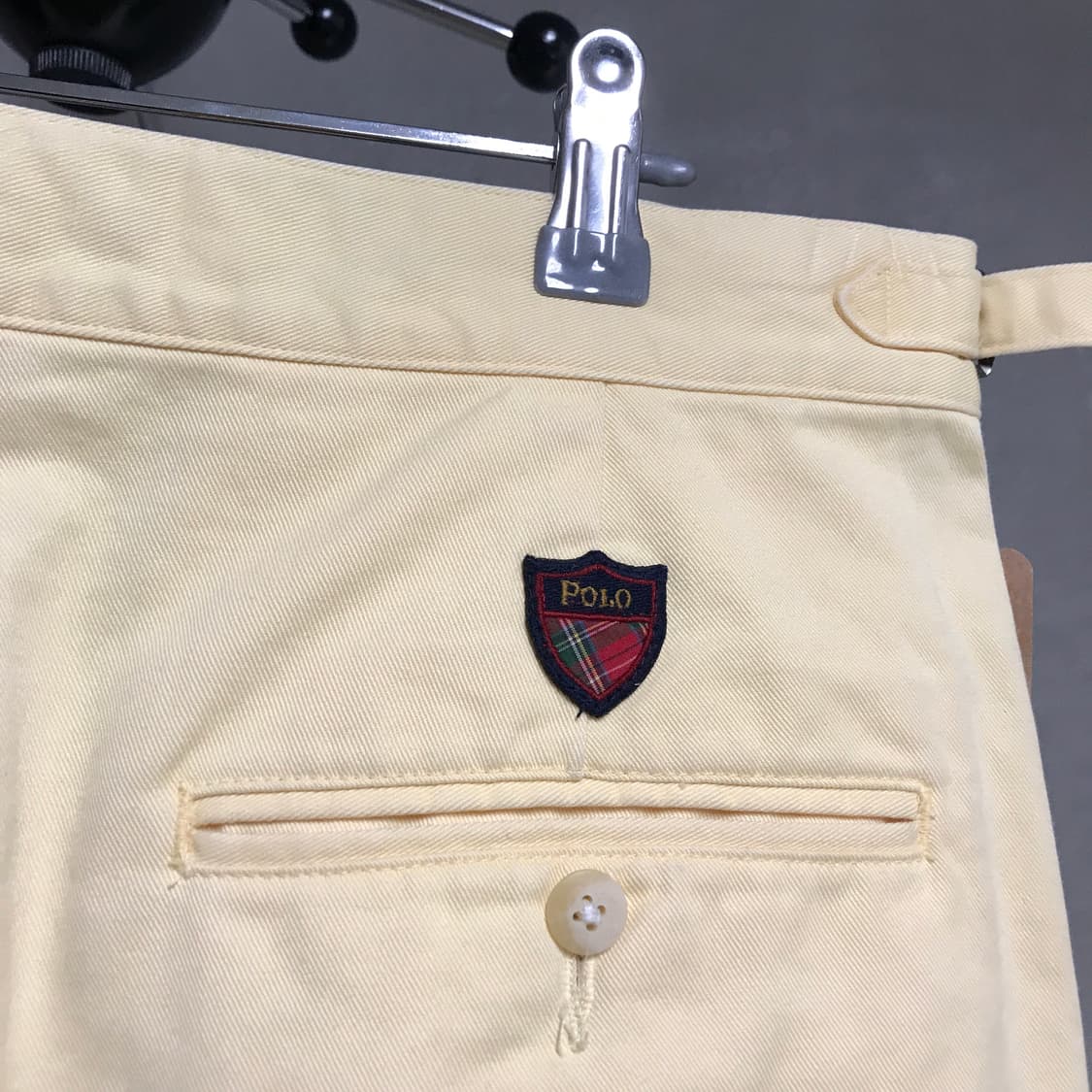 폴로 랄프로렌 치노 팬츠 옐로 80-97 상품이미지4