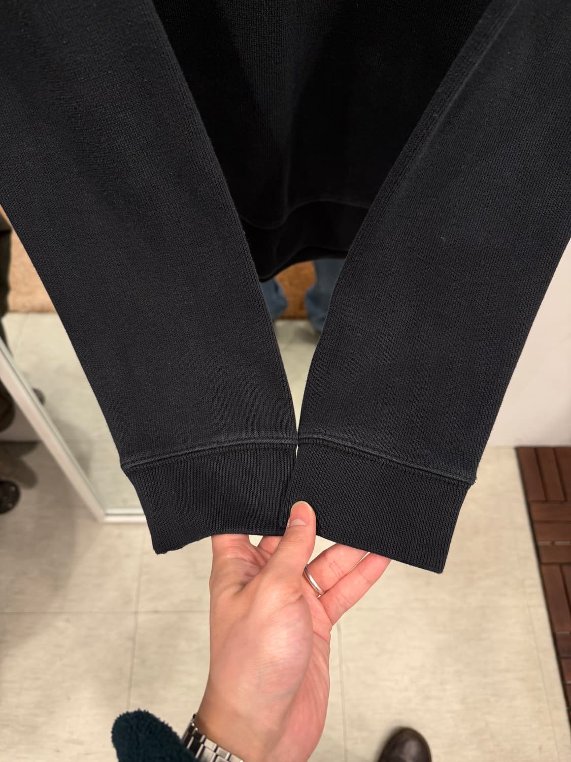 Polo ralph lauren 폴로 랄프로렌 숄카라 니트 (black) 상품이미지4