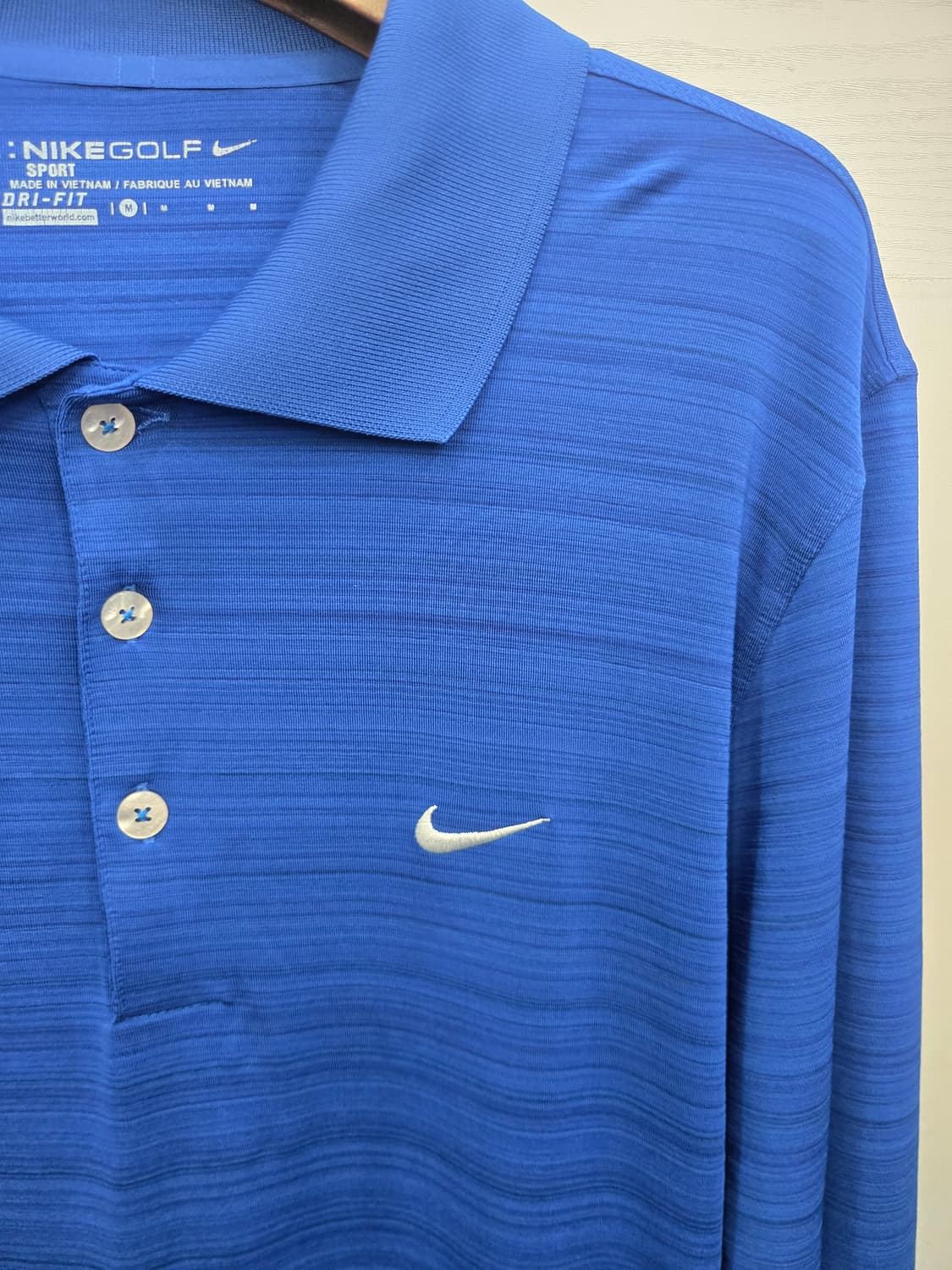 M,95 )) NIKE golf 나이키 골프 드라이핏 카라 긴팔티셔츠! 상품이미지2