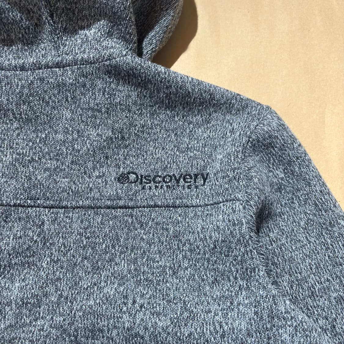 *니트 플리스 집업후디 상품이미지3