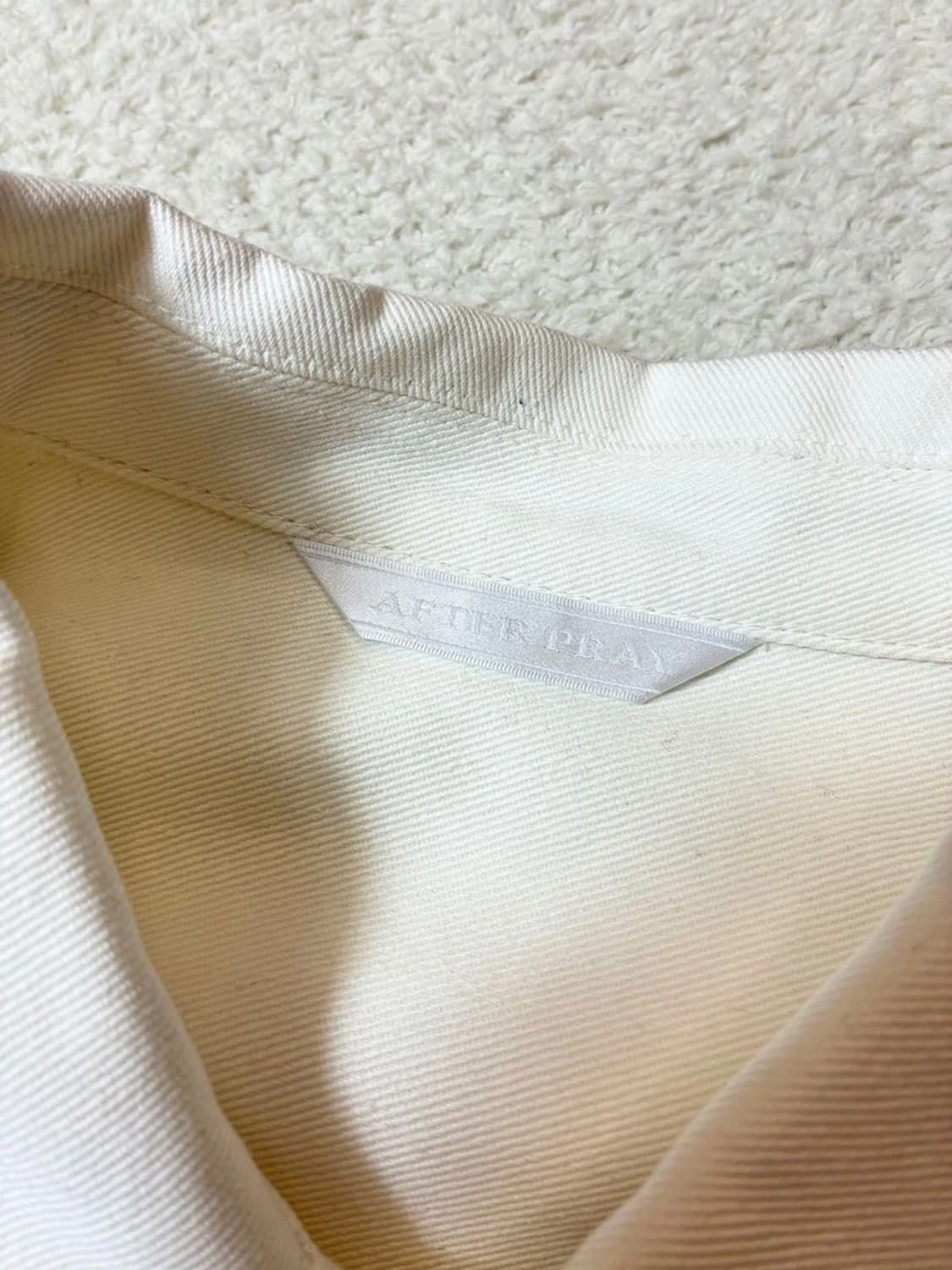 애프터프레이 Afterpray 솔리드 셔츠 자켓 PN6910 상품이미지8