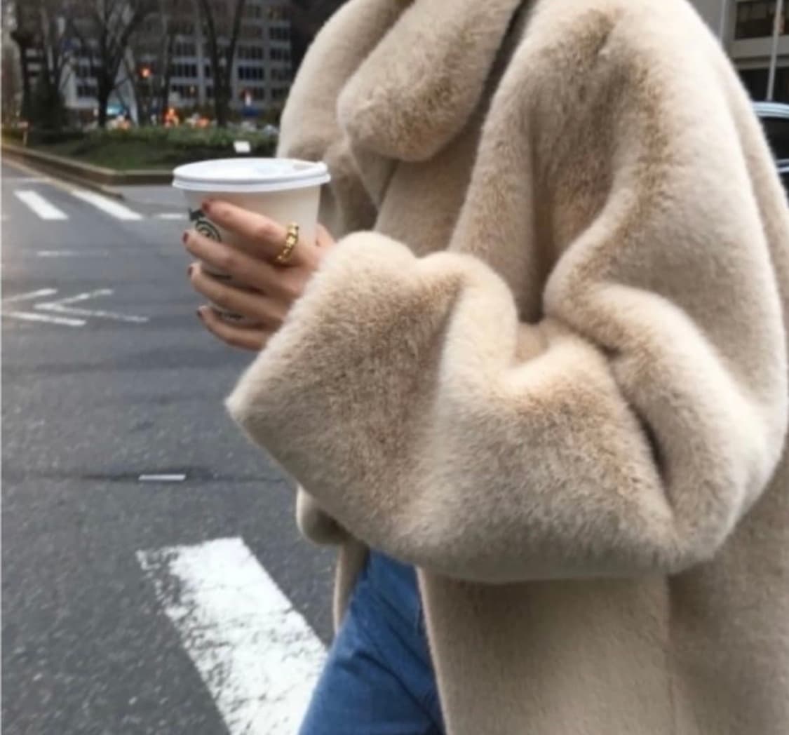 모네 리본빛 에디트 퍼자켓 상품이미지1