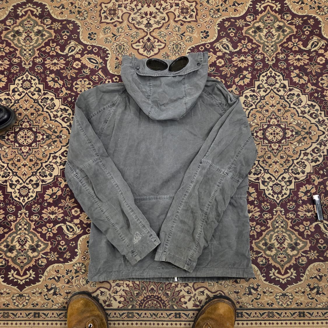 cp컴퍼니 고글 후드 자켓  상품이미지2