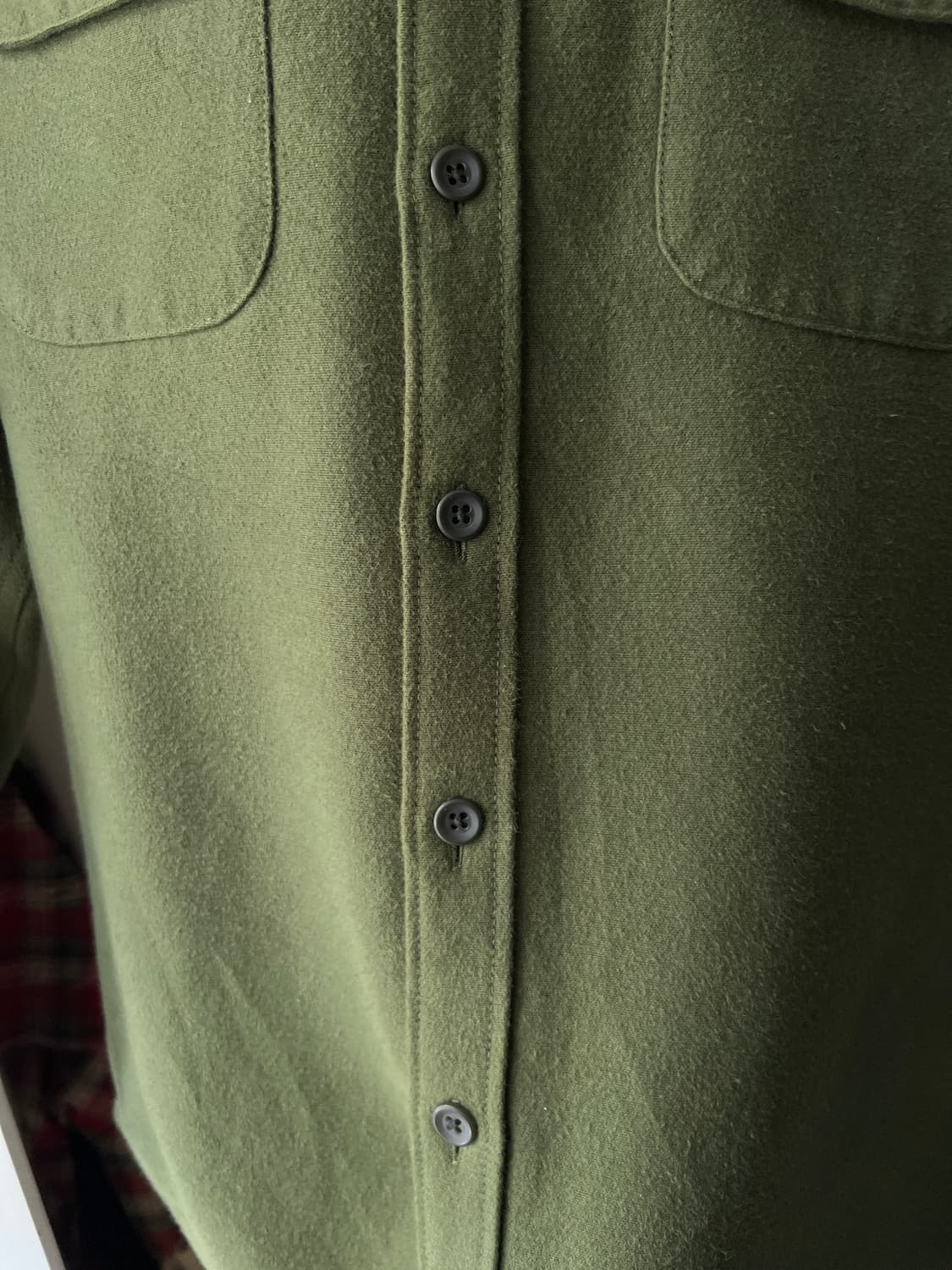 [S]J.Crew 제이크루 올리브그린 샤모아 셔츠 상품이미지4