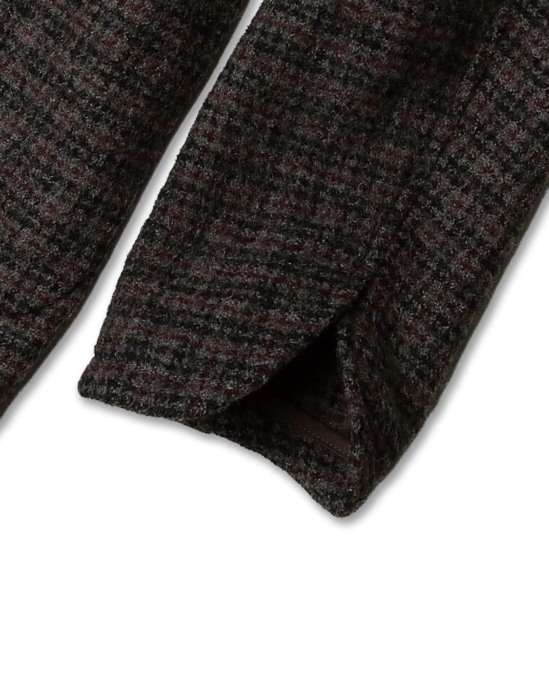 에토네 [Etonne] 레오마스터 헤어리 울 체크 댄디 자켓 상품이미지5