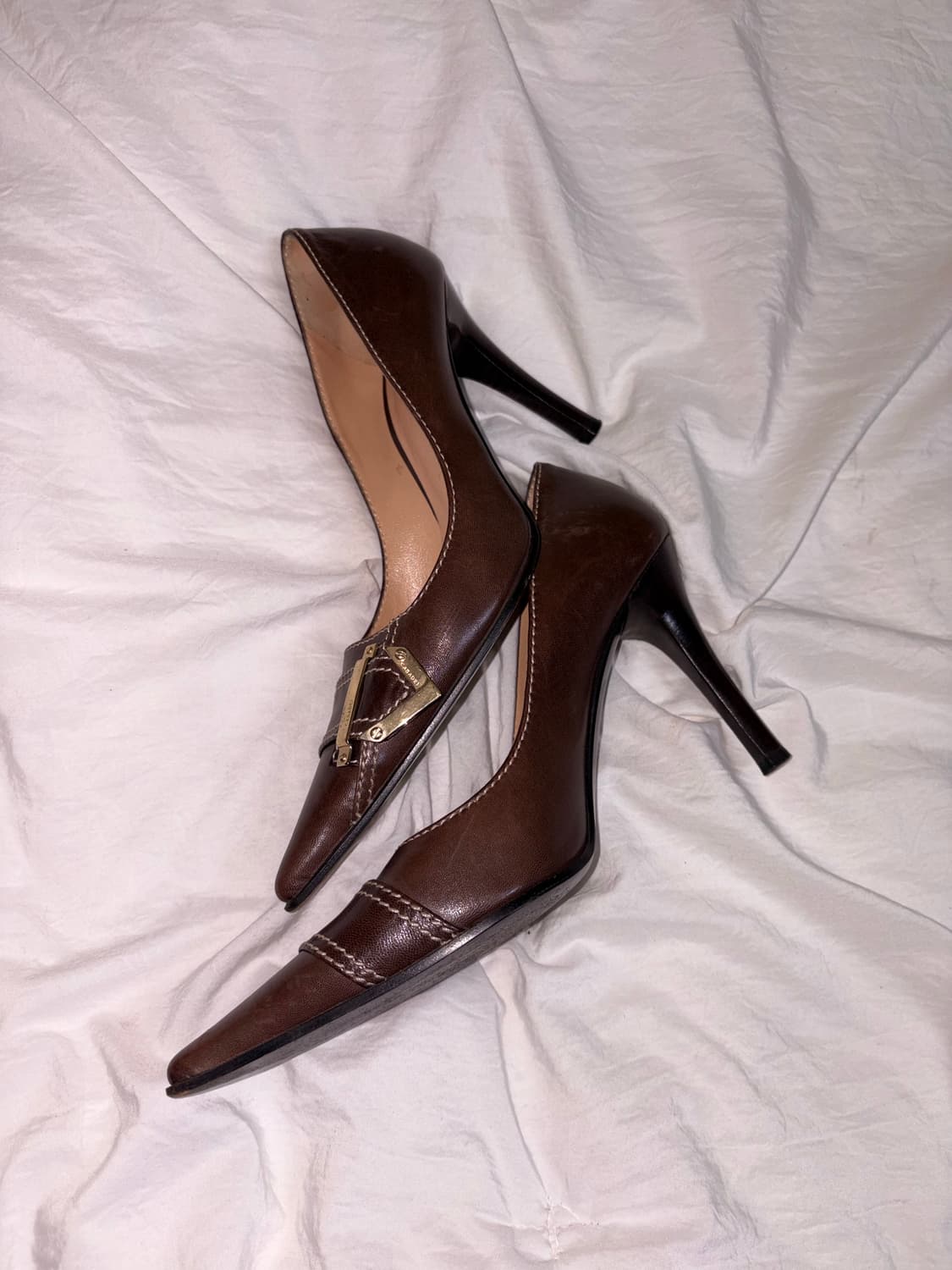 Casadel brown high heels 상품이미지7
