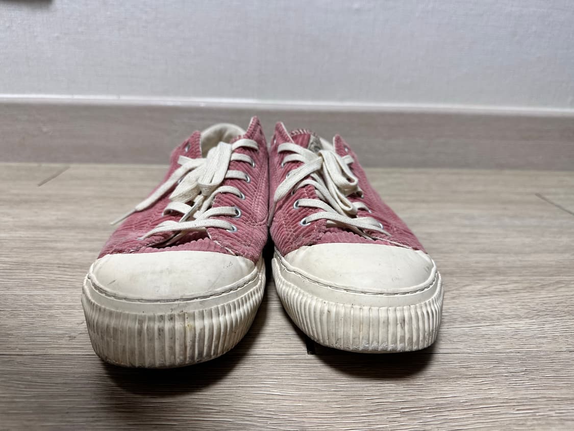 캐치볼x이스트하버서플러스 코듀로이 스니커즈 핑크 (280) 상품이미지2