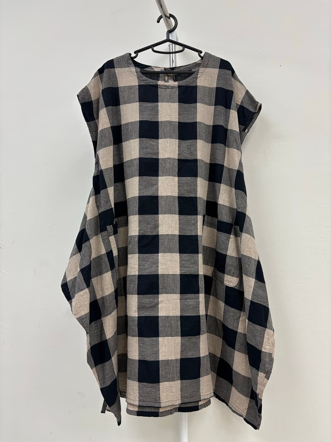 빈티지 체크 원피스 상품이미지1