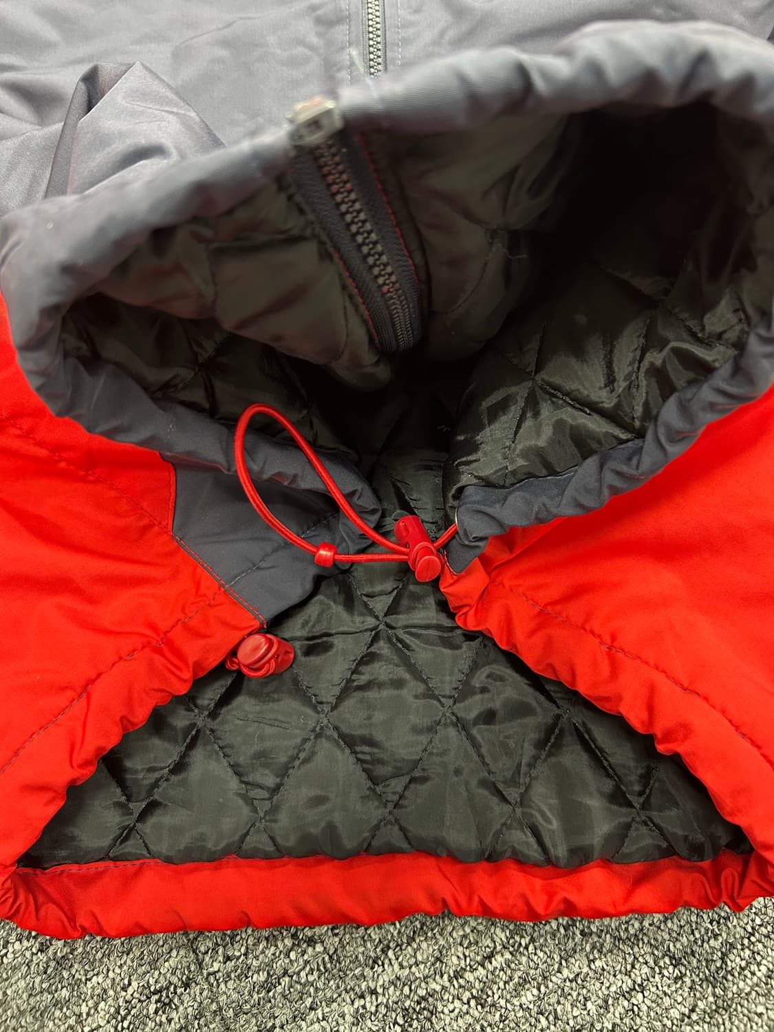 아디다스 3 90s 레드 네이비 점퍼 XL 상품이미지8