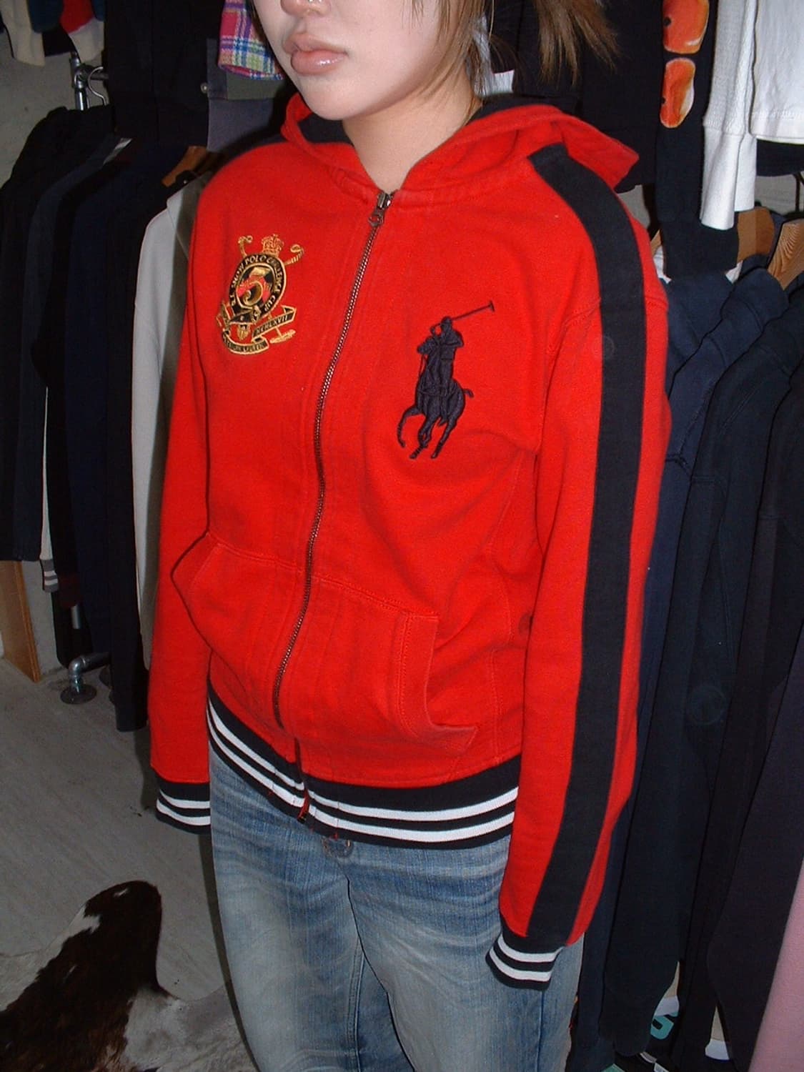 폴로 랄프로렌 빅포니 후드집업 상품이미지1