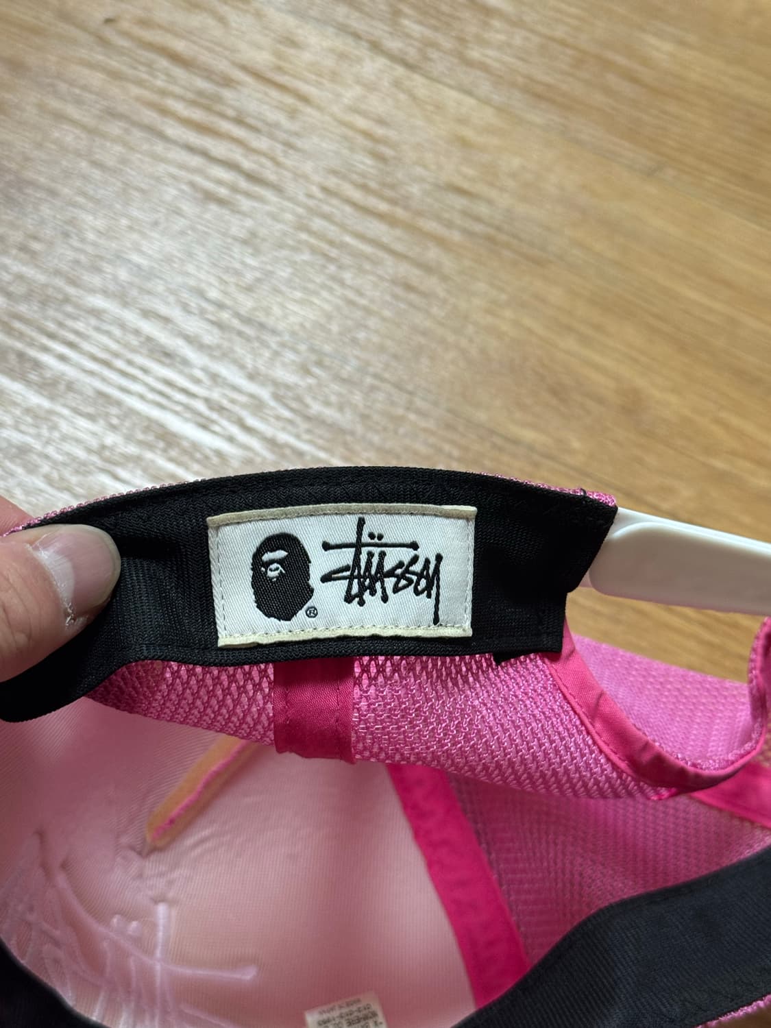 stussy x bape trucker cap 상품이미지5