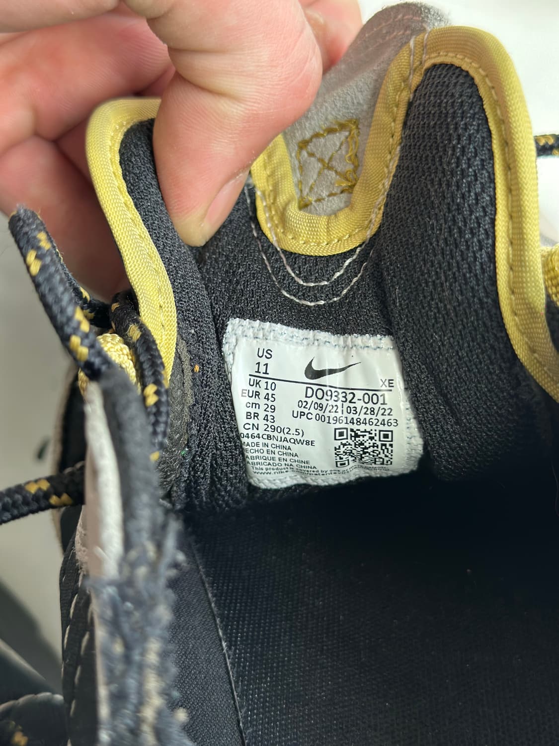 나이키 ACG 에어 마다 블랙 앤 셀러리 라이트 본 290(11US) 상품이미지8