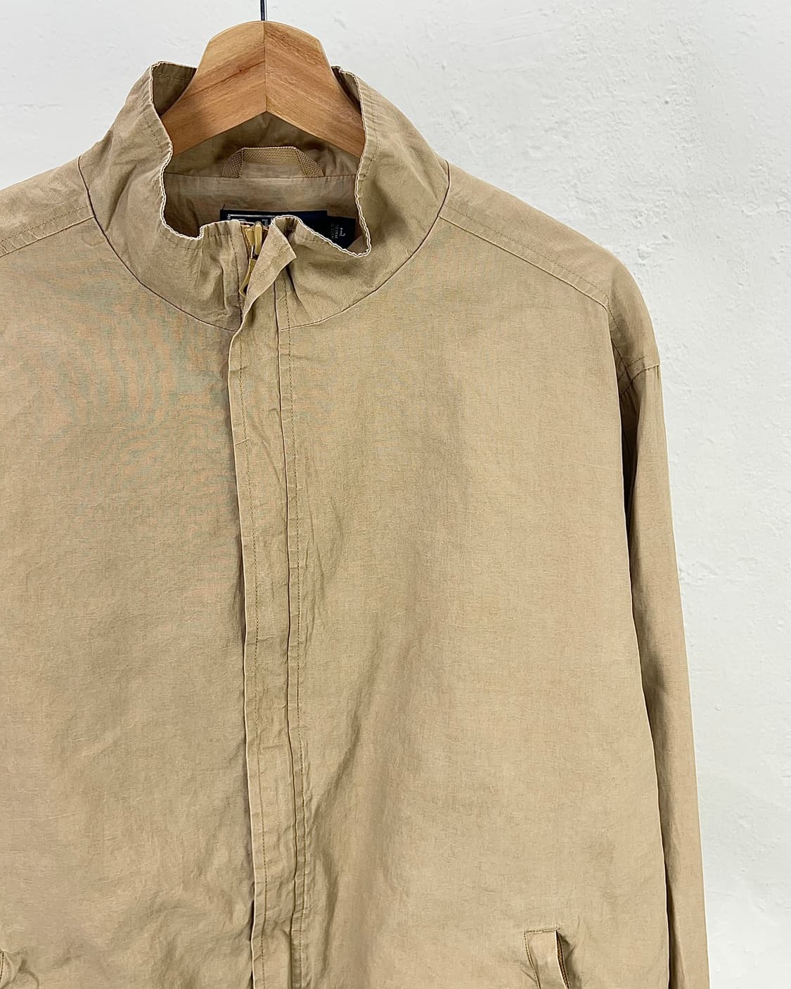 폴로 랄프로렌 베이지 헤링턴 코튼 쉘 워크 자켓 상품이미지3