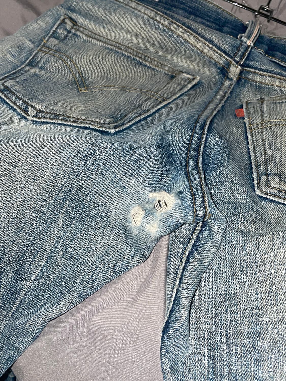 90s 리바이스 501xx 워싱 데님팬츠 상품이미지8