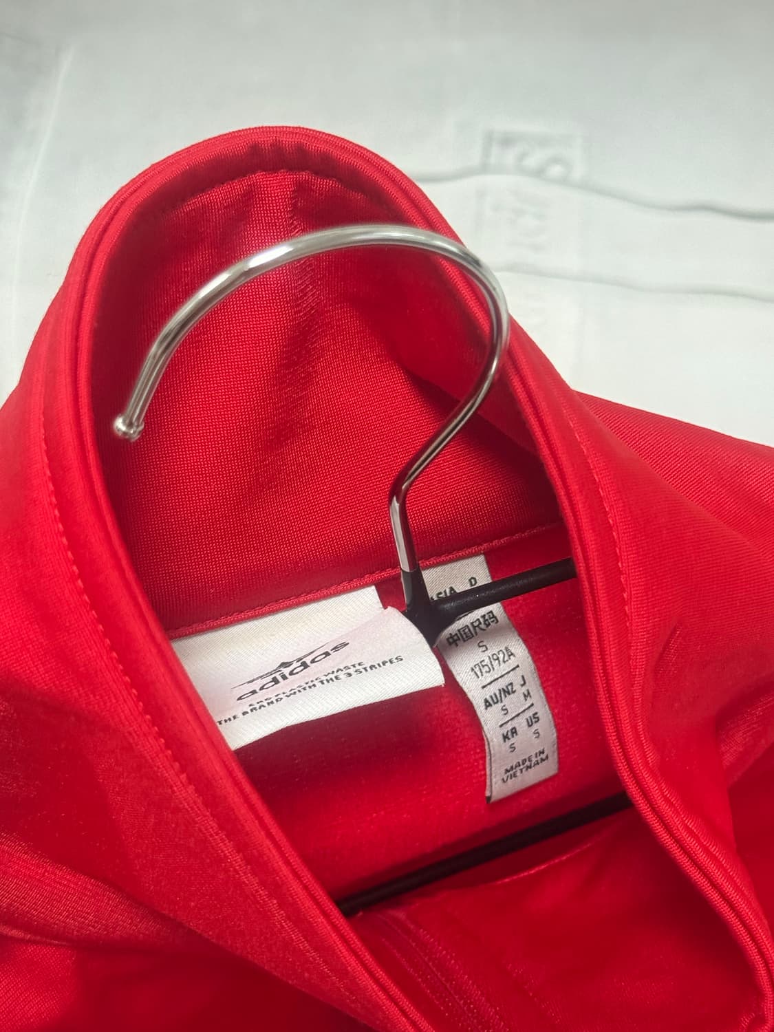 아디다스 집업 레드 상품이미지2