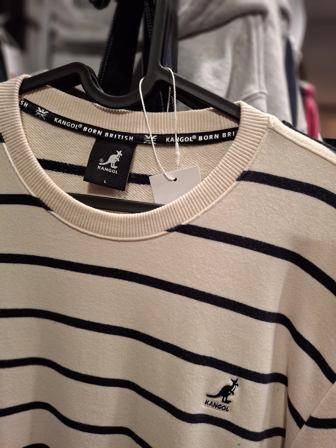 (마지막특가) 캉골 니트 맨투맨 L 상품이미지2