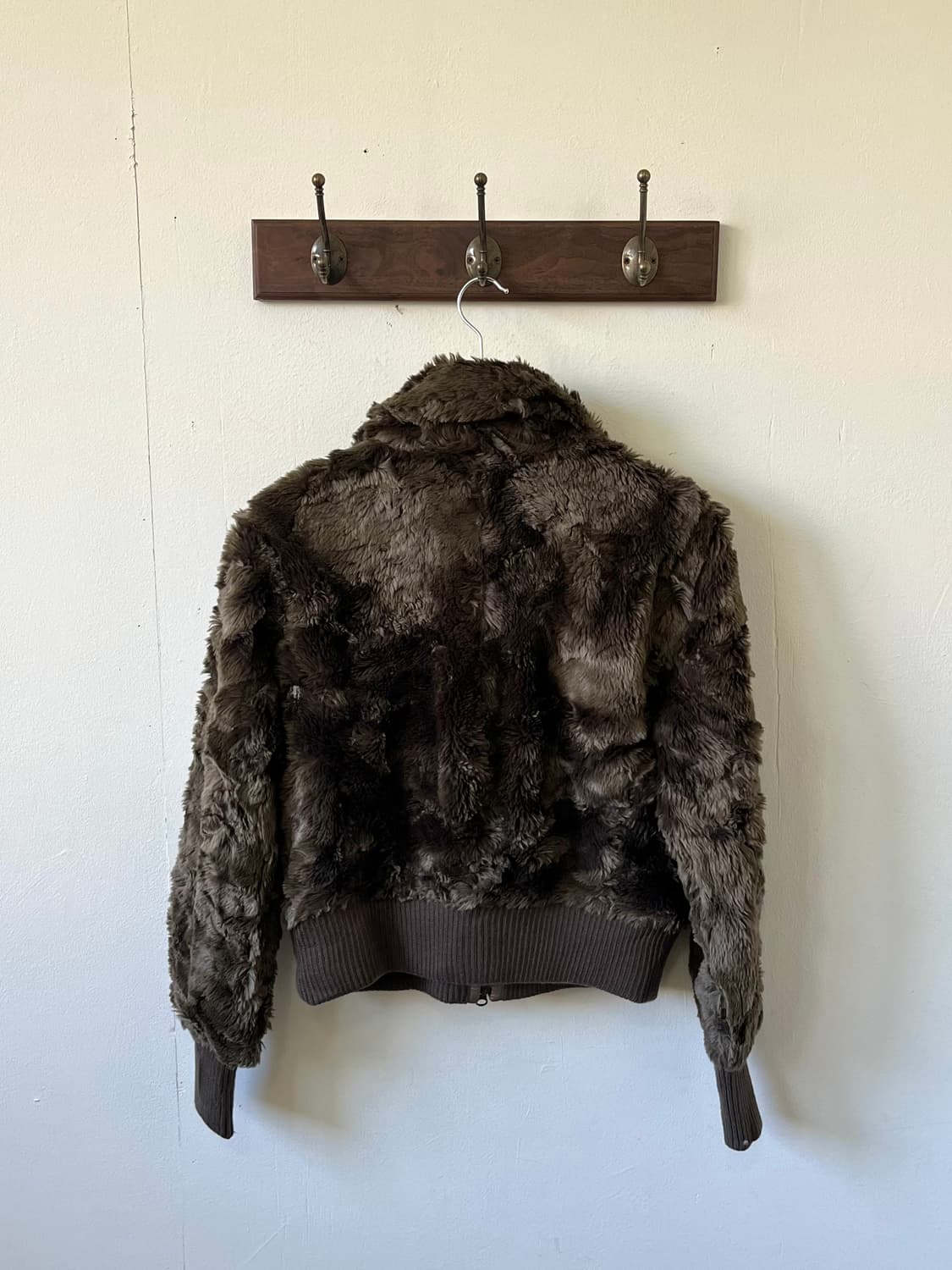 COMME CA ISM 올리브 퍼 자켓 상품이미지3