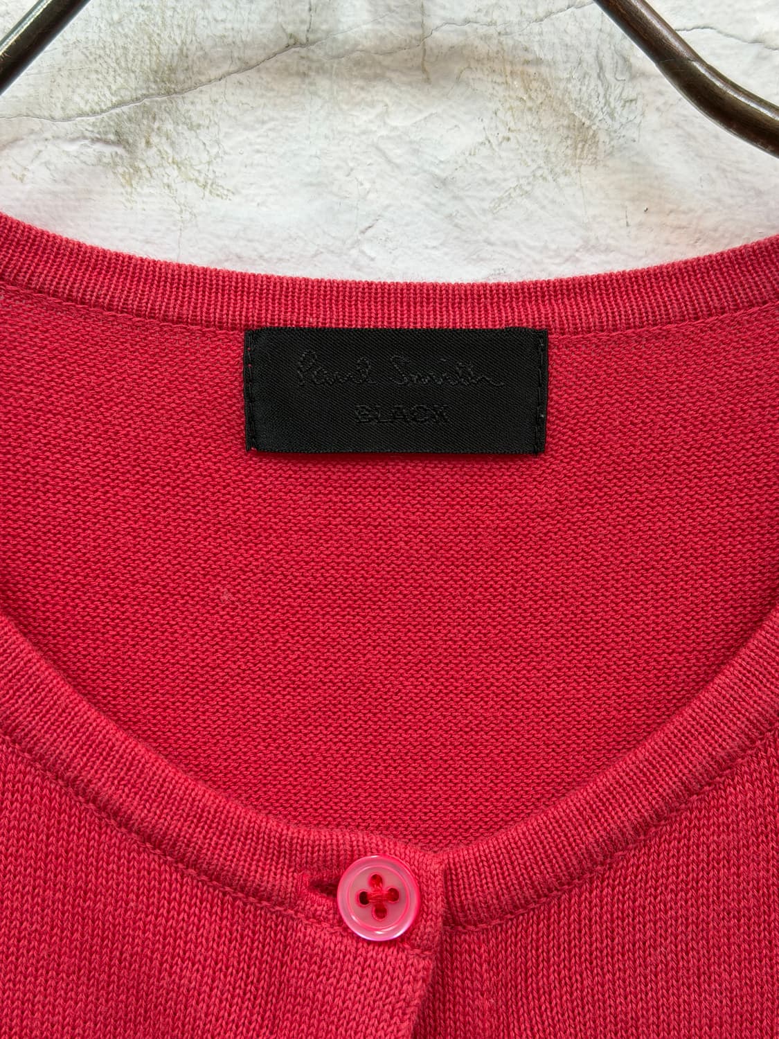 Paul Smith 플로럴 니트 가디건 핑크 M 상품이미지2