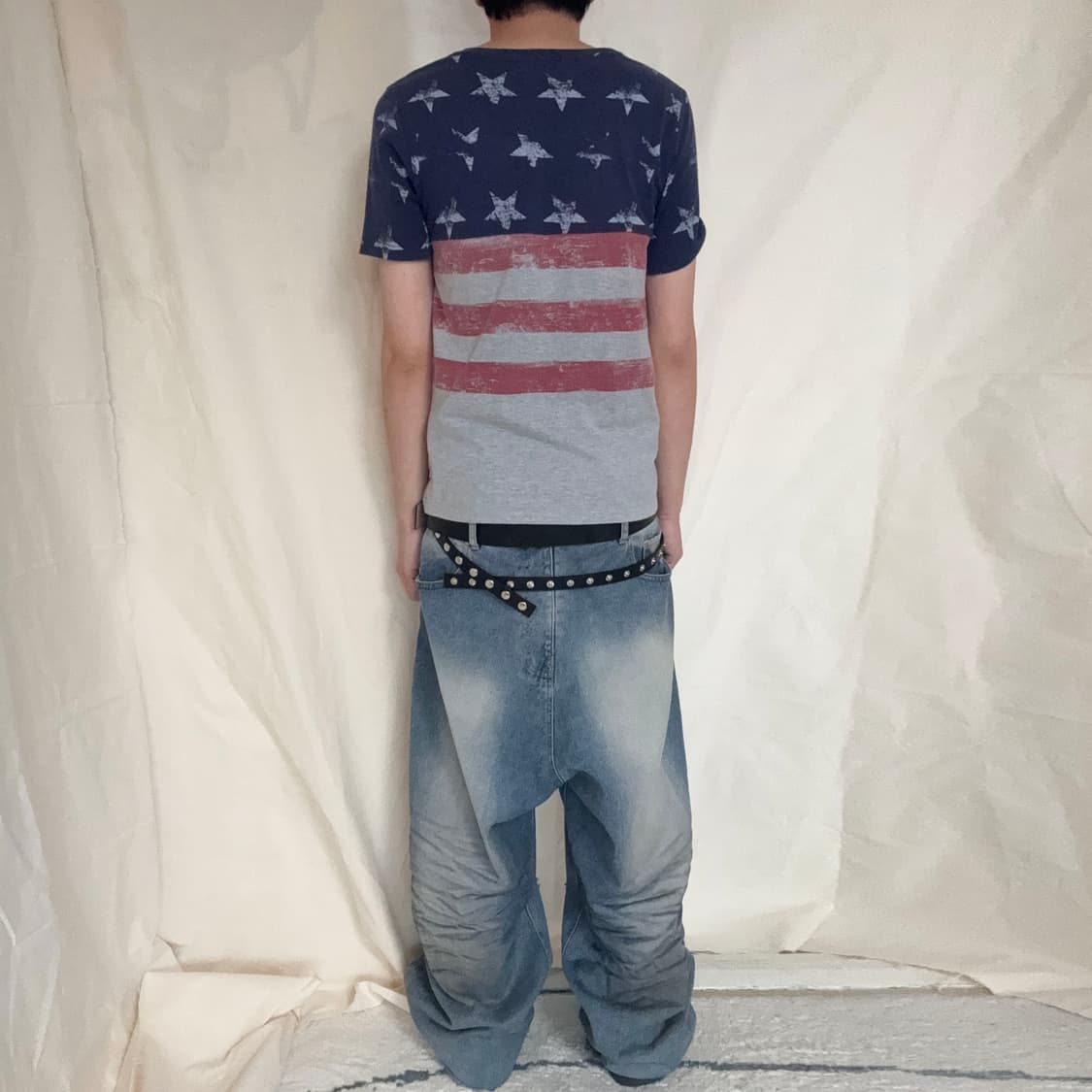 American Flag Marl Jersey T-Shirt 상품이미지6